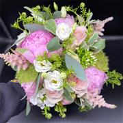 Blush Pink & White